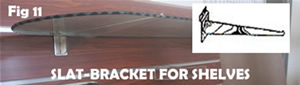 slatwall shelf bracket
